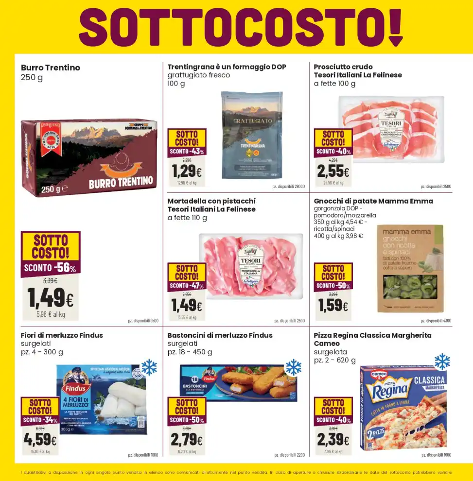 Volantino Coop Trentino Sottocosto dal 27/8 fino al 9/9/2026