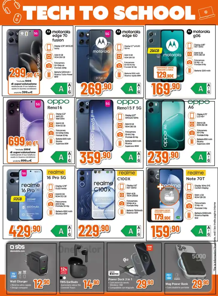 Volantino Expert Tech to School dal 3/9 fino al 16/9/2026