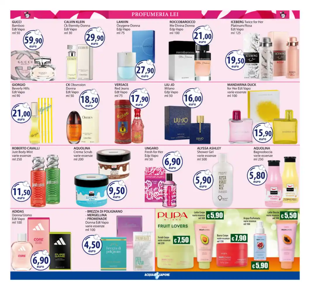 Volantino Acqua e Sapone Sicilia Si torna a scuola dal 7/9 fino al 20/9/2026