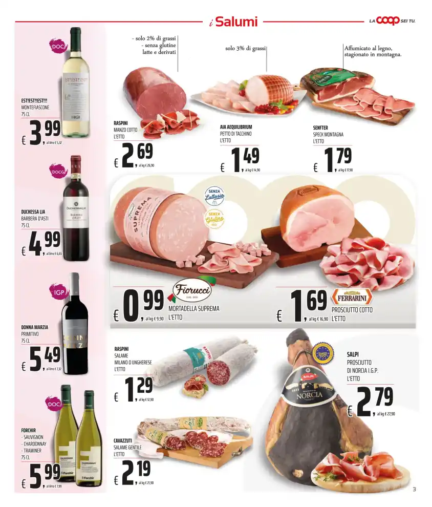 Volantino Coop Master Alleanza Offerte al costo dal 11/9 fino al 21/9/2026