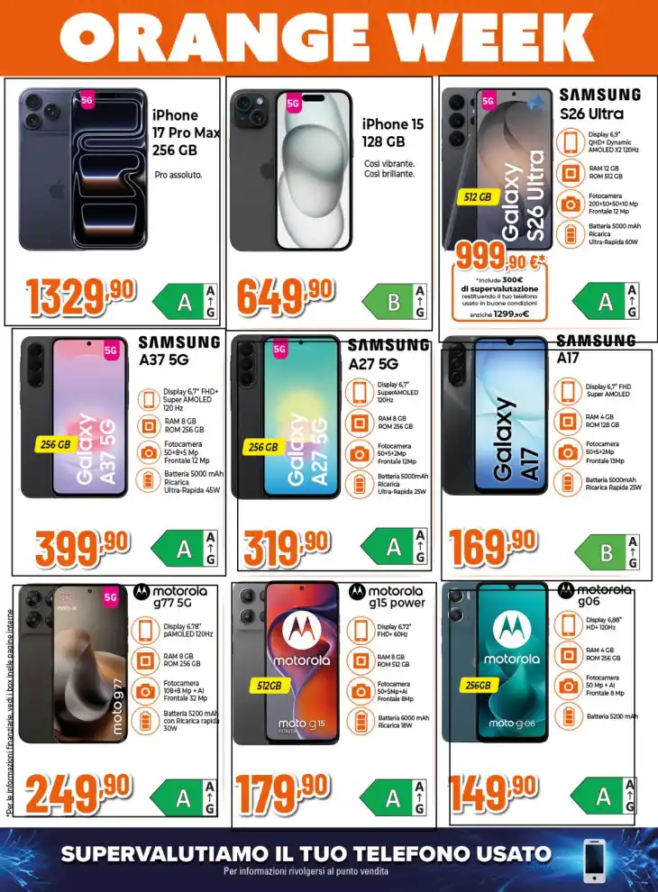 Volantino Expert Orange Week dal 17/9 fino al 23/9/2026