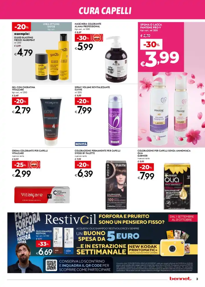 Volantino Bennet Un mondo di bellezza dal 17/9 fino al 30/9/2026