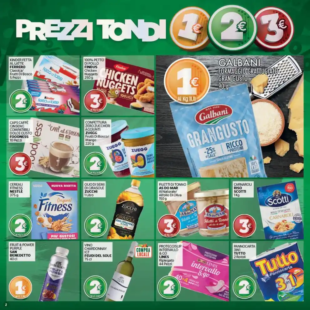Volantino Crai Prezzi Tondi dal 17/9 fino al 27/9/2026
