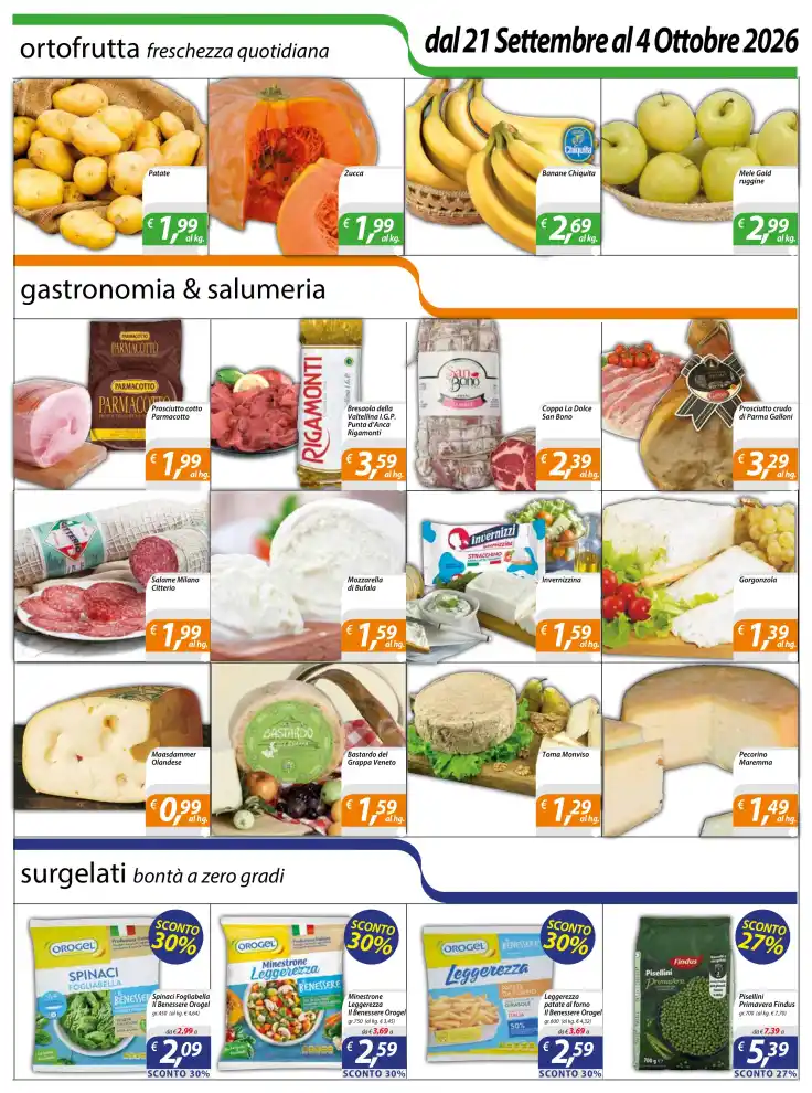 Volantino DiMeglio Spaventaprezzi dal 21/9 fino al 4/10/2026