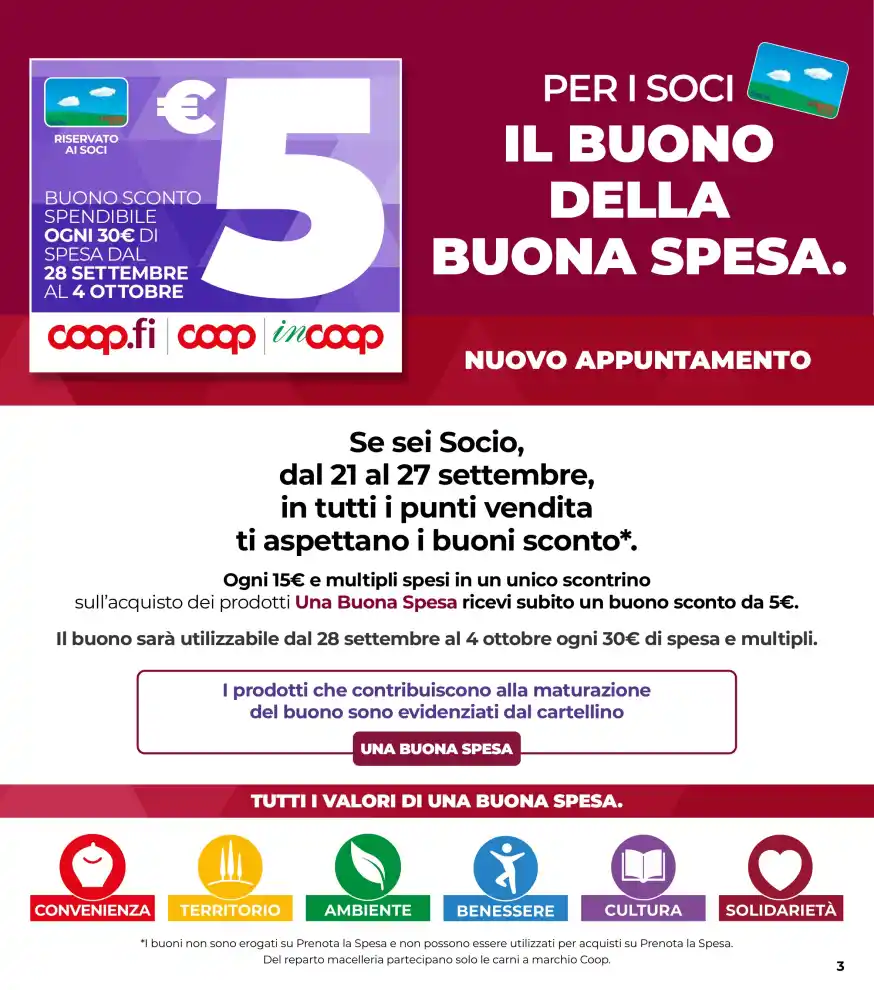 Volantino Coop Sapori dell’Oktoberfest dal 24/9 fino al 7/10/2026