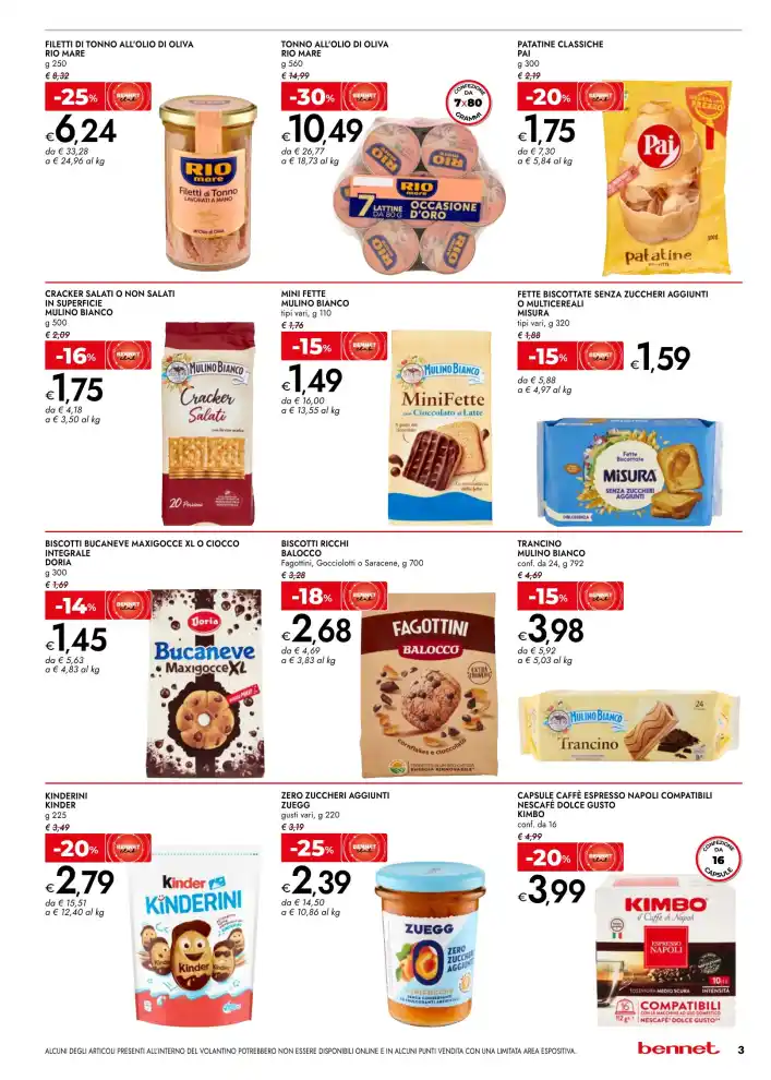 Volantino Bennet Extra dal 24/9 fino al 4/10/2026