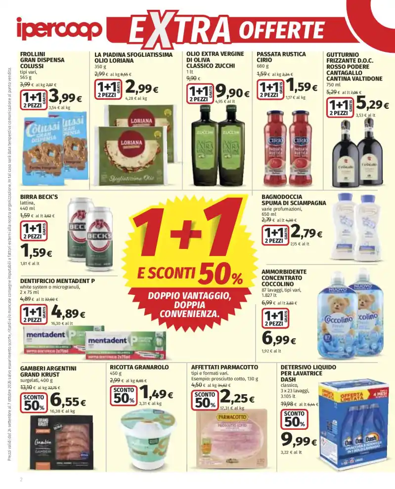 Volantino Ipercoop Extra Offerte dal 24/9 fino al 7/10/2026