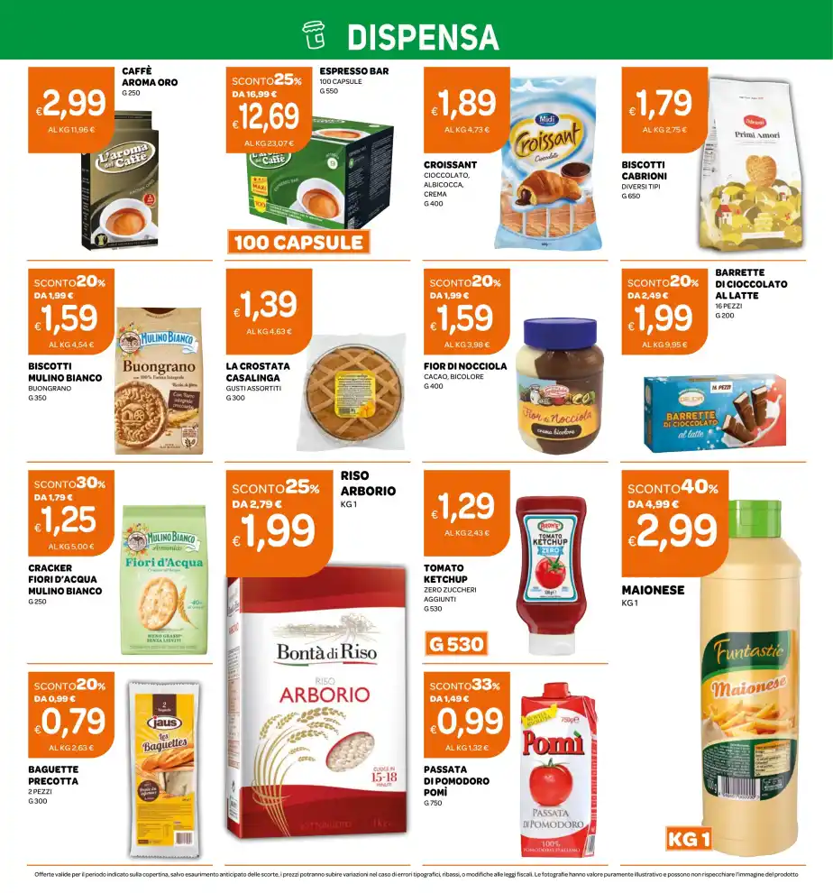 Volantino Ekom Toscana Speciale sapori dal mondo dal 22/9 fino al 5/10/2026