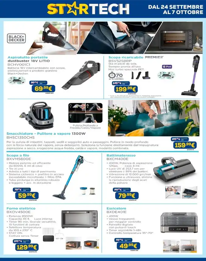 Volantino Euronics Dimo Startech dal 24/9 fino al 7/10/2026
