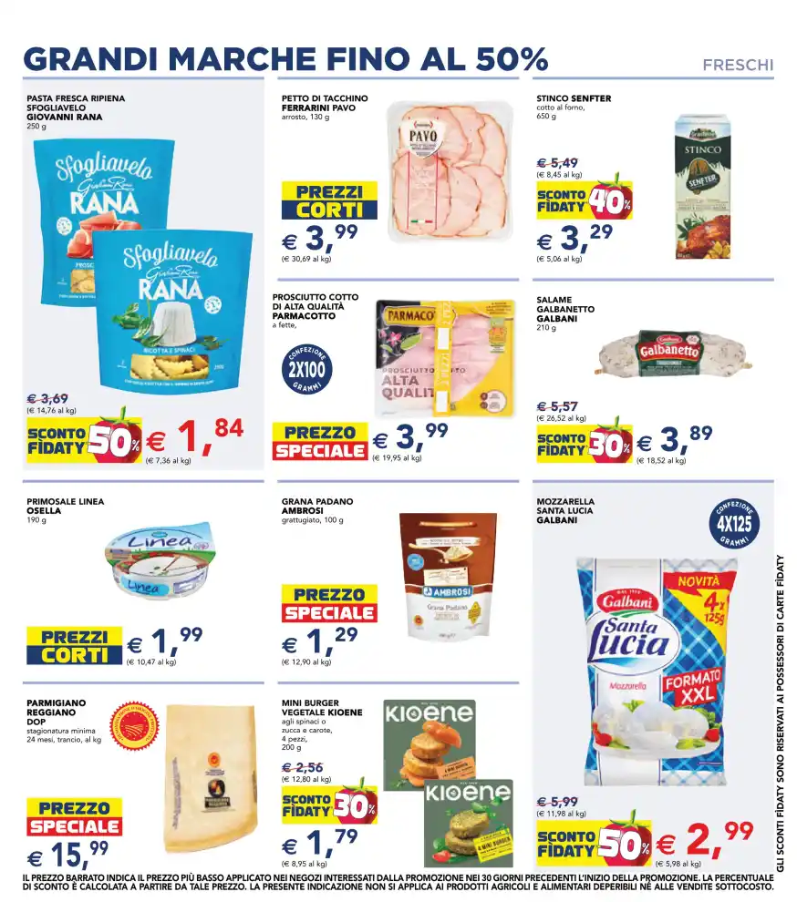 Volantino Esselunga Grandi marche dal 24/9 fino al 7/10/2026