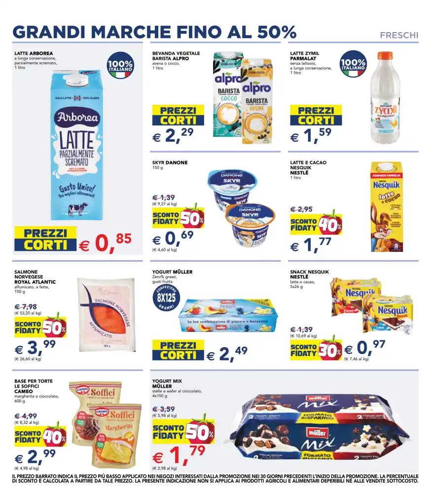 Volantino Esselunga Grandi marche dal 24/9 fino al 7/10/2026