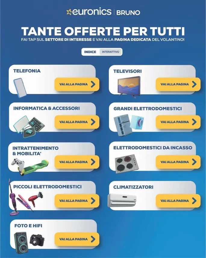 Volantino Euronics Bruno Black Star dal 24/9 fino al 8/10/2026