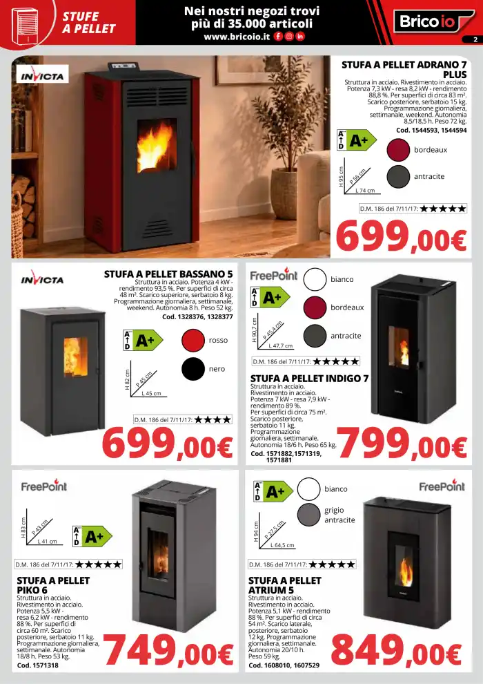 Catalogo Brico Io Riscaldamento dal 24/9 fino al 1/2/2027