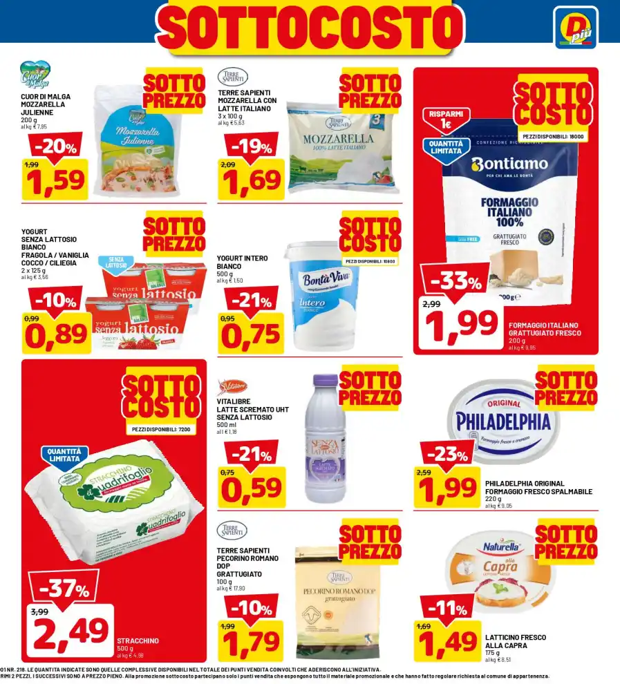 Volantino DPiù Sottocosto dal 1/10 fino al 10/10/2026