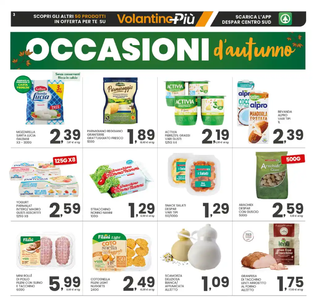 Volantino Despar Occasioni d’autunno dal 1/10 fino al 8/10/2026