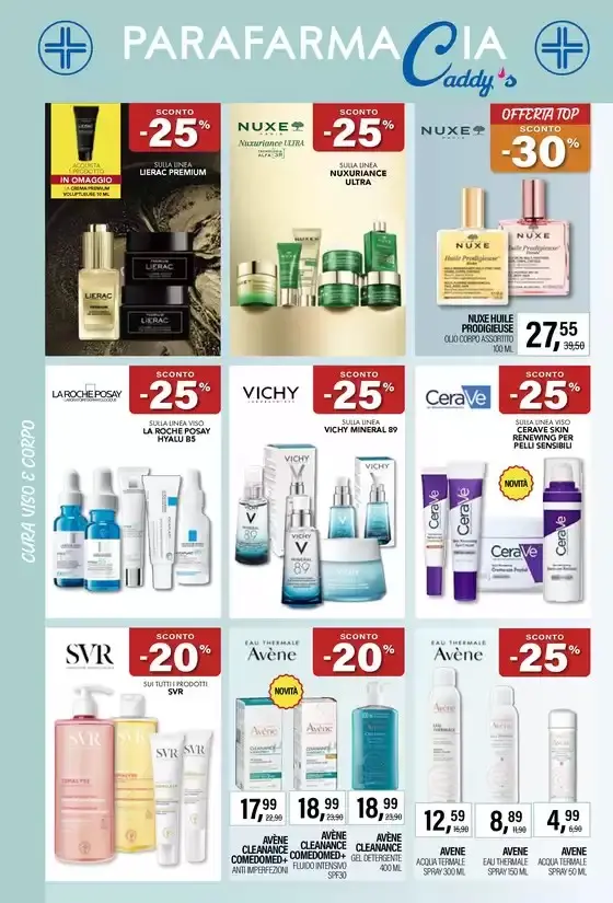 Volantino Caddy’s Salute e Benessere dal 1/10 fino al 4/11/2026