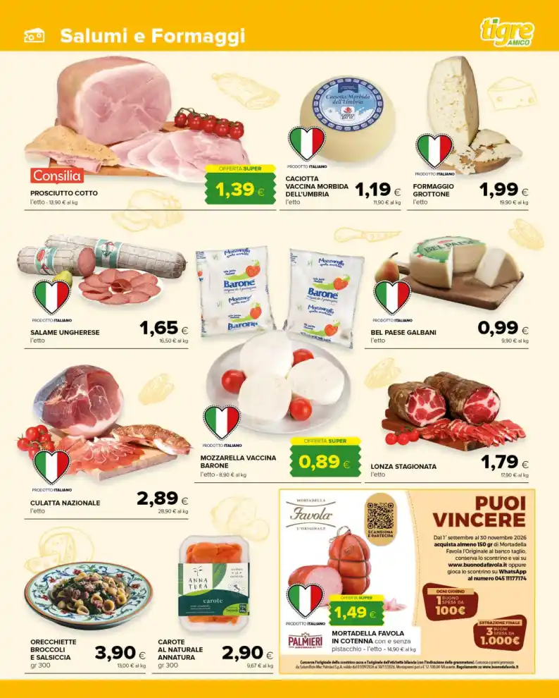 Volantino Tigre Amico Super Offerte dal 30/9 fino al 11/10/2026