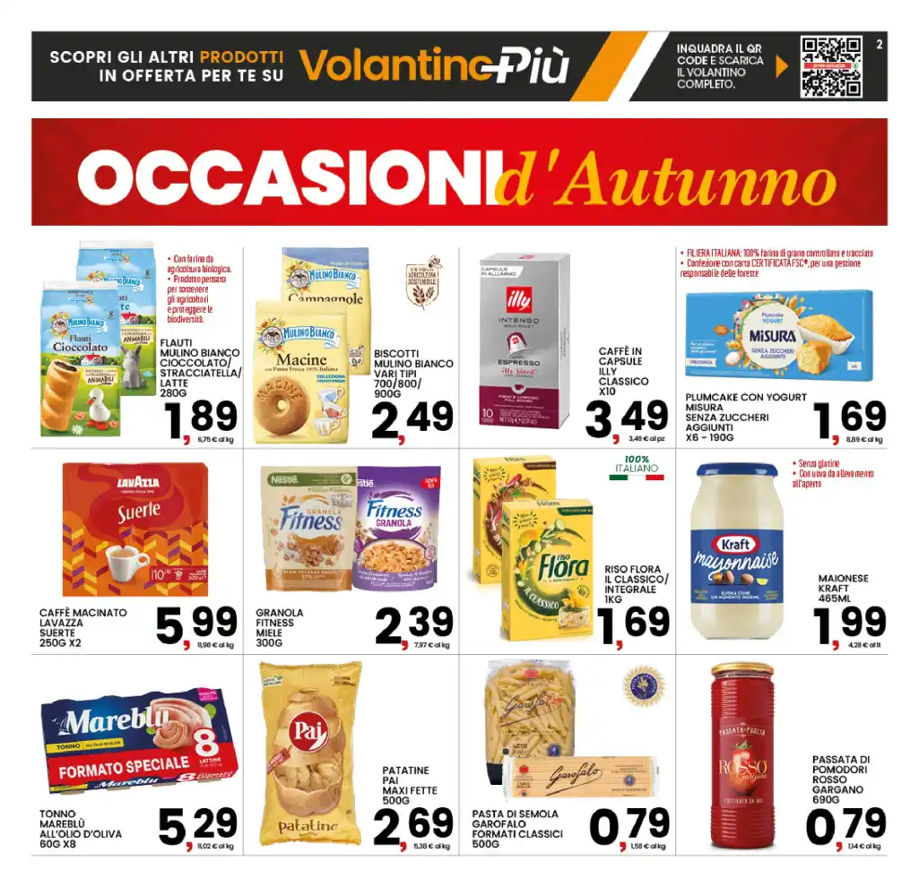 Volantino Interspar Occasioni d’Autunno dal 1/10 fino al 11/10/2026