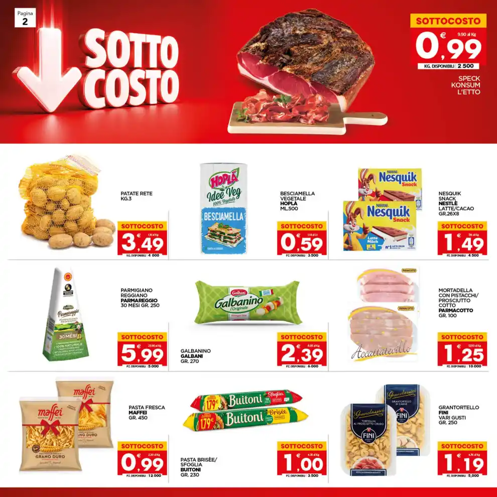 Volantino Despar Sicilia Sottocosto dal 2/10 fino al 11/10/2026