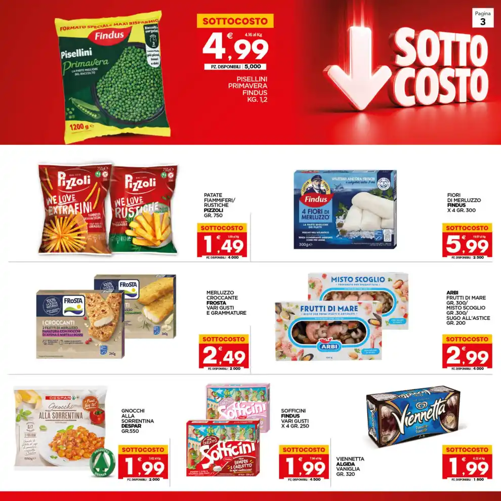 Volantino Despar Sicilia Sottocosto dal 2/10 fino al 11/10/2026