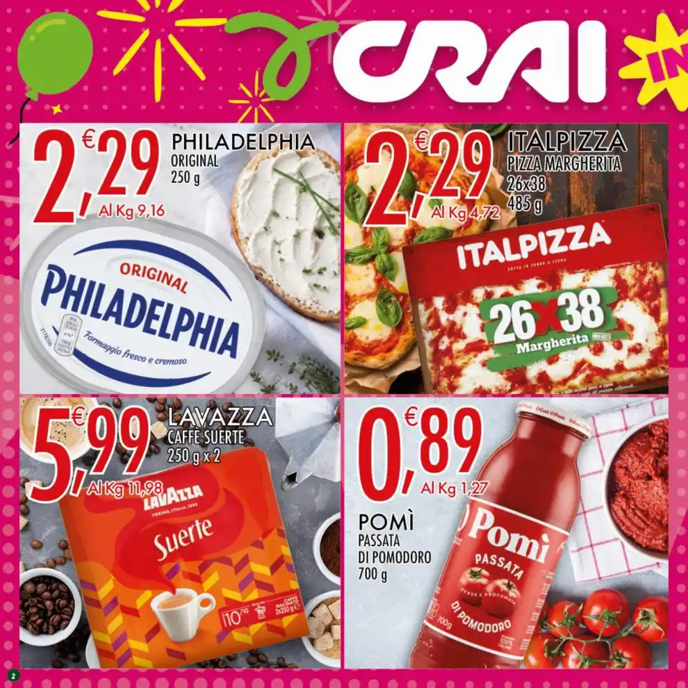 Volantino Crai Grande Anniversario dal 1/10 fino al 11/10/2026
