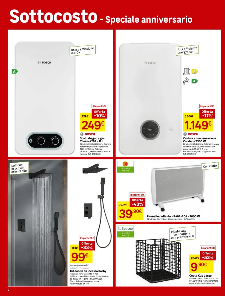 Volantino Leroy Merlin Festa della casa dal 6/10 fino al 9/11/2026