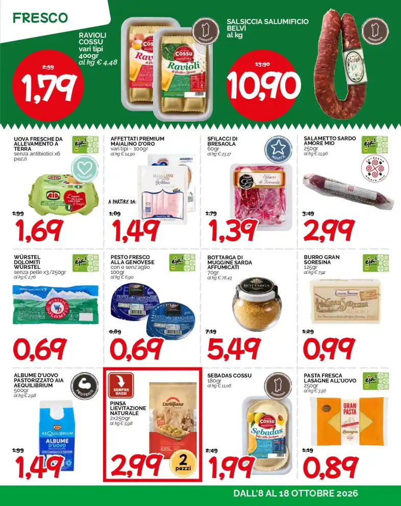 Volantino HarDis Sotto prezzo dal 8/10 fino al 18/10/2026