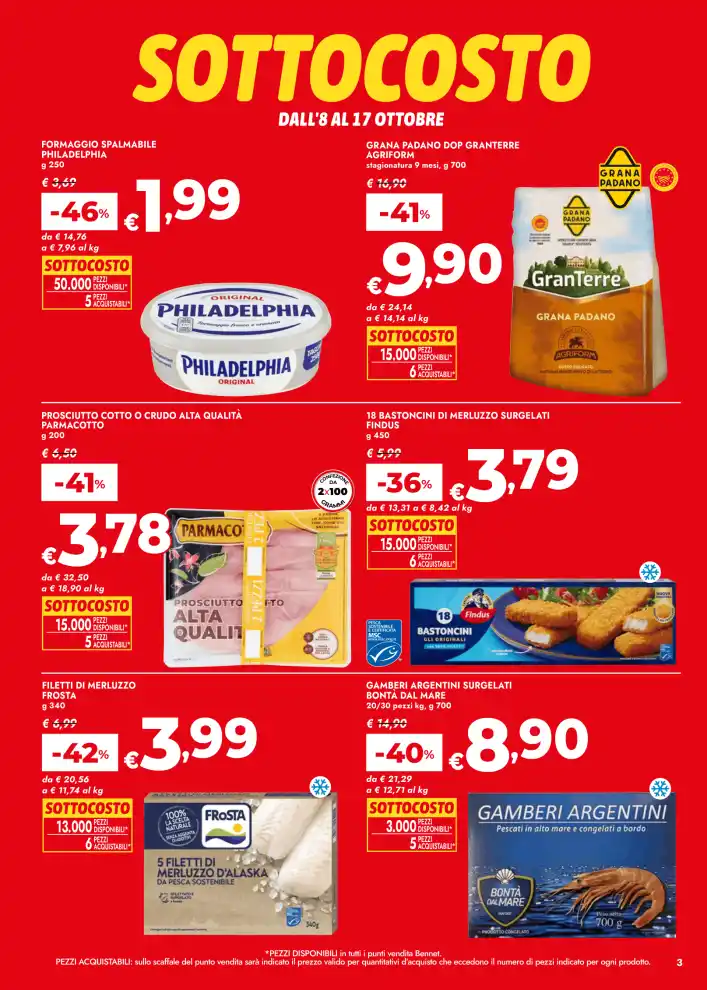 Volantino Bennet Sottocosto dal 8/10 fino al 17/10/2026