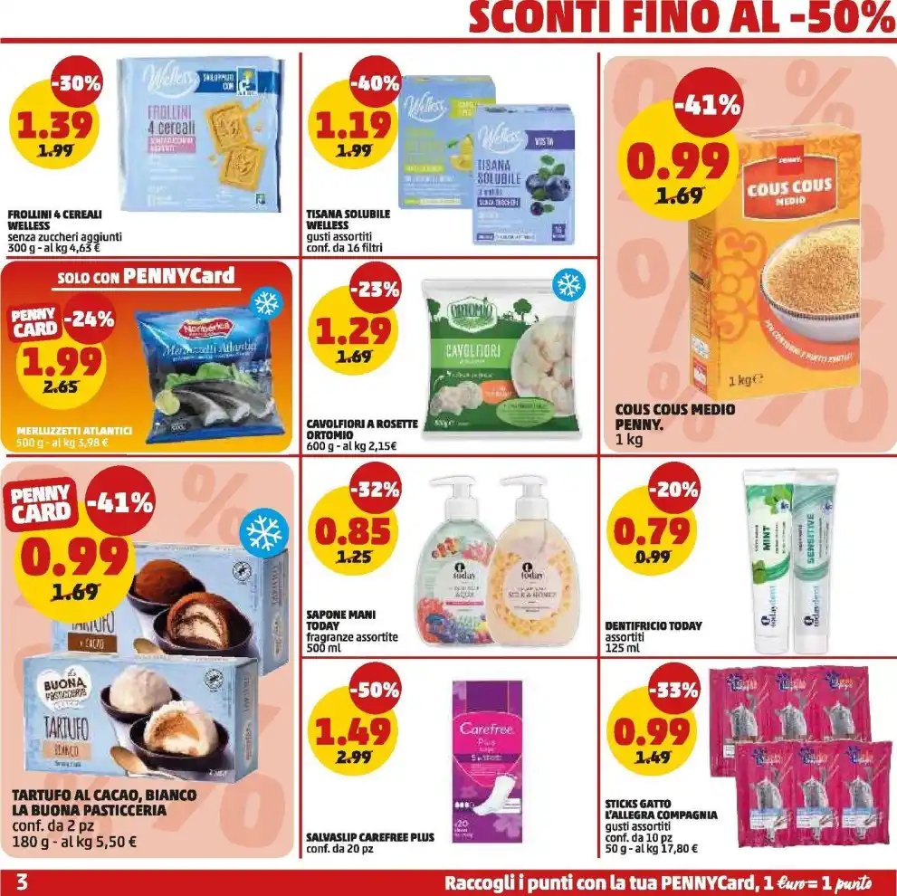 Volantino Penny Market Basta un Penny dal 8/10 fino al 21/10/2026