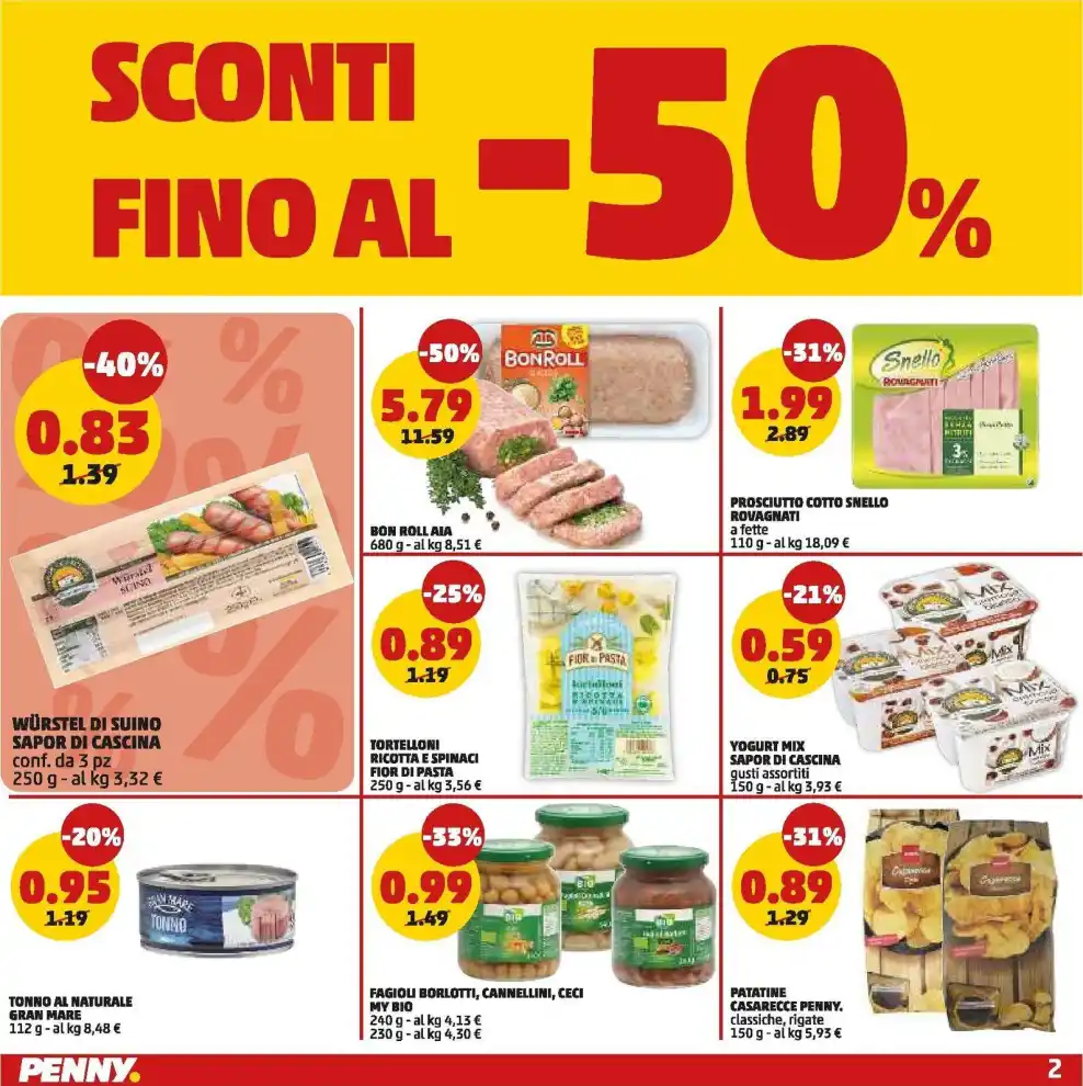 Volantino Penny Market Basta un Penny dal 8/10 fino al 21/10/2026