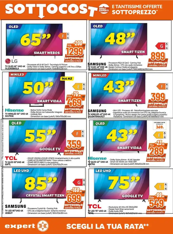 Volantino Expert Sottocosto degli esperti dal 8/10 fino al 21/10/2026