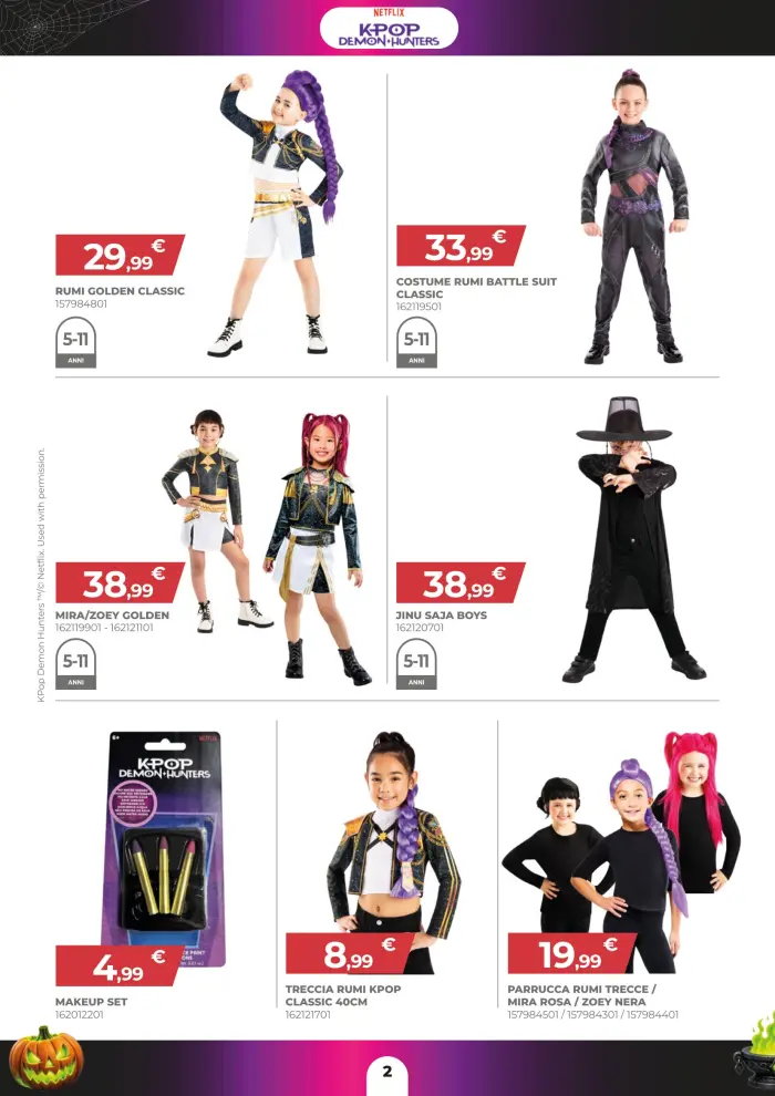 Volantino Toys Center Halloween a prova di demone dal 1/10 fino al 1/11/2026