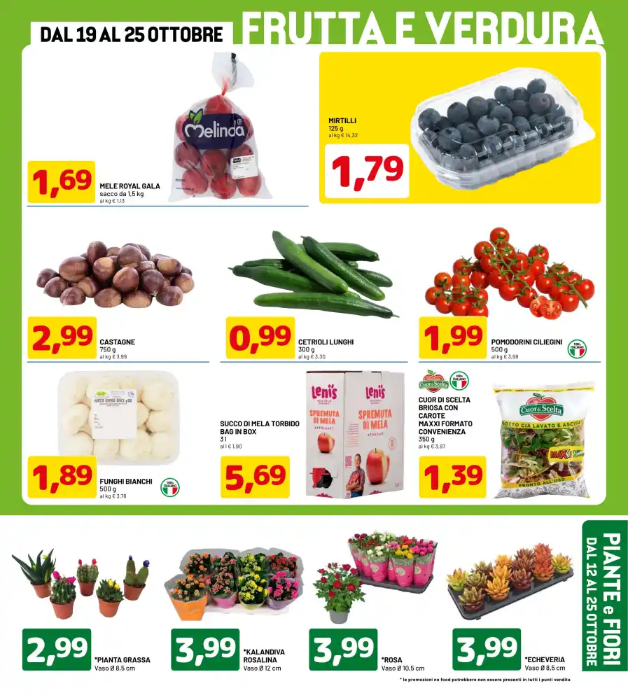 Volantino DPiù Tanti prodotti dal 12/10 fino al 25/10/2026