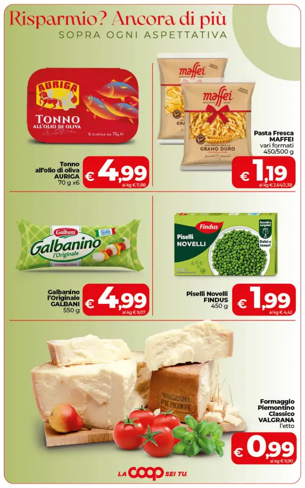Volantino Coop Sicilia Risparmio? Ancora di più dal 13/10 fino al 22/10/2026