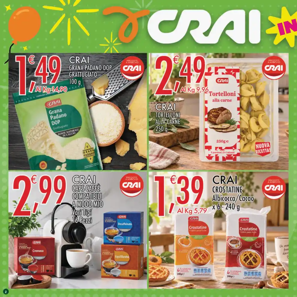 Volantino Crai Grande Anniversario dal 15/10 fino al 25/10/2026