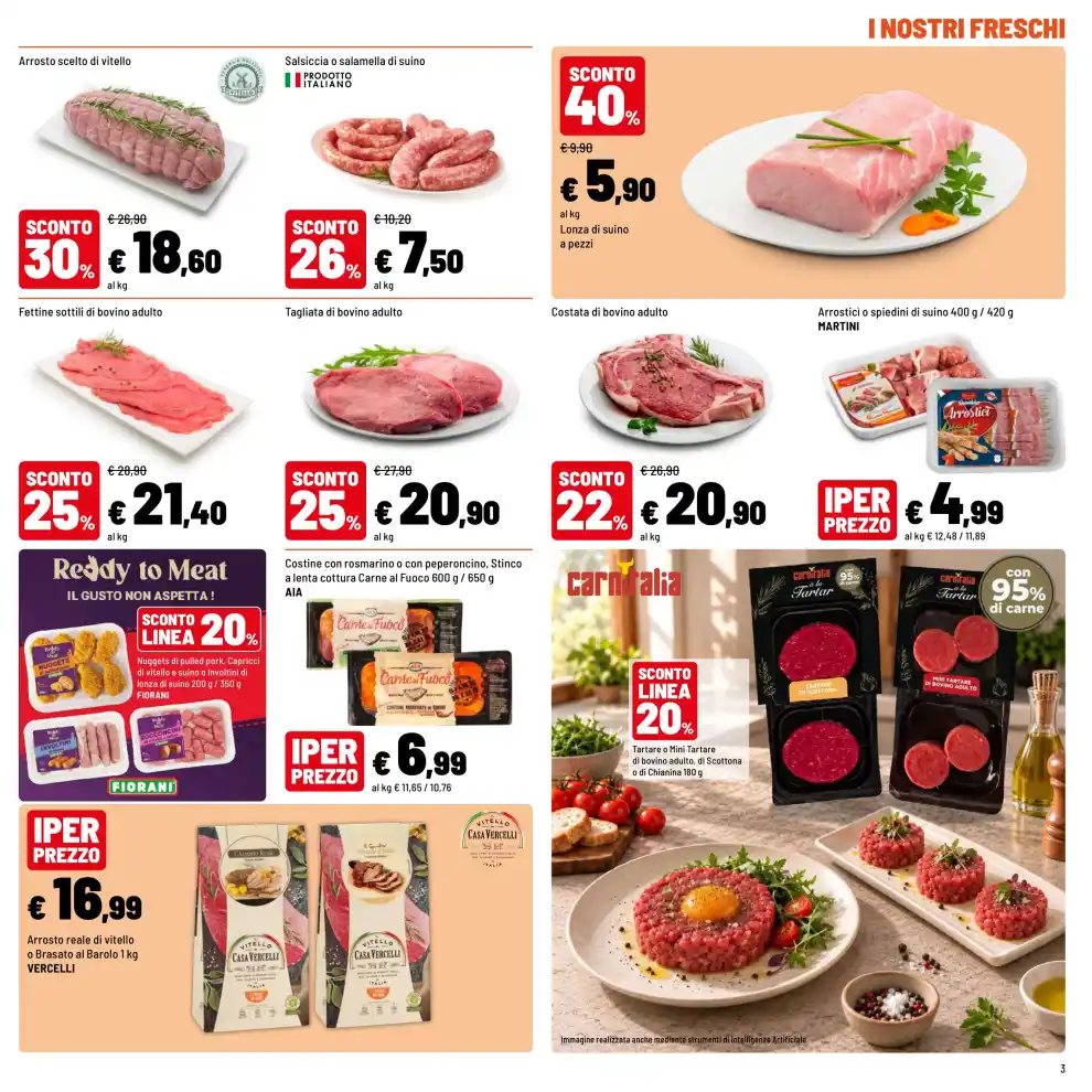 Volantino Iper La grande i Offerte imperdibili dal 12/10 fino al 25/10/2026