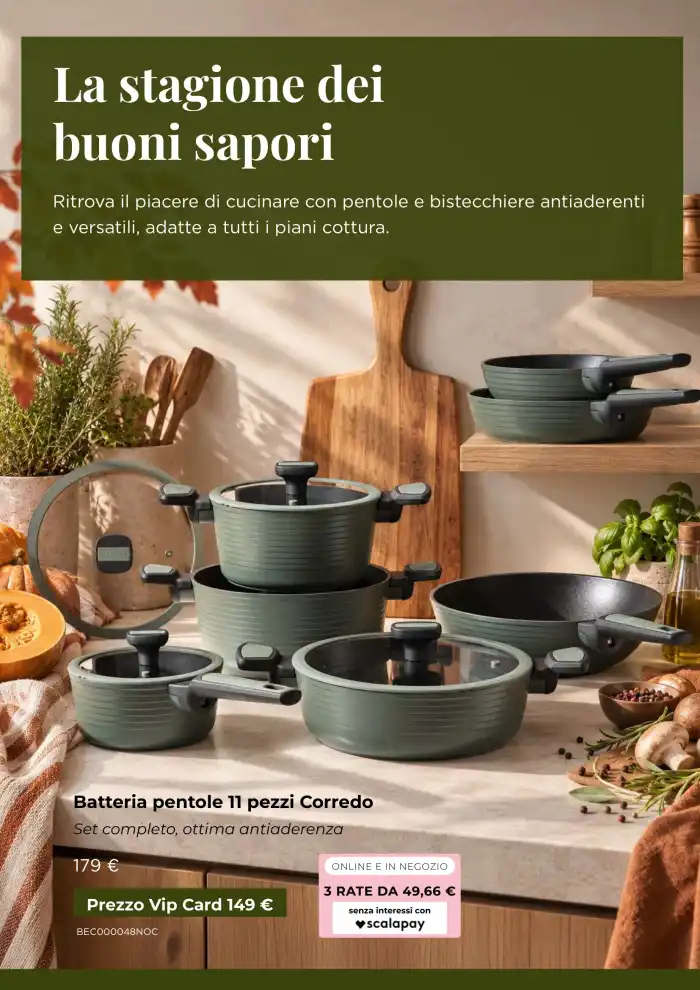 Volantino Kasanova Il bello dell’autunno dal 1/10 fino al 31/10/2026