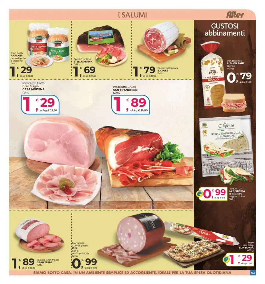 Volantino Alter Discount Extra convenienza su extra formati dal 16/10 fino al 28/10/2026