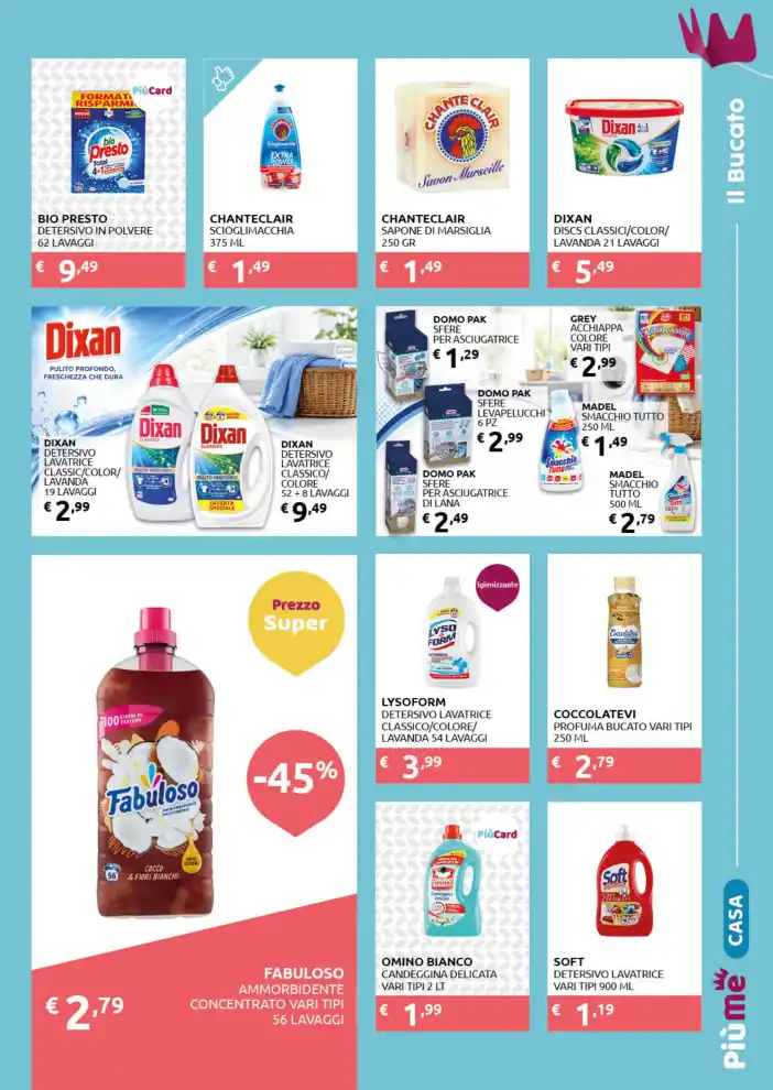 Volantino PiùMe Le occasioni bussano alla porta dal 12/10 fino al 8/11/2026