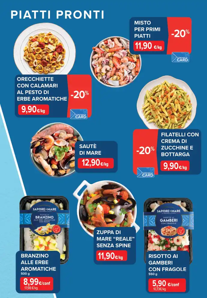 Volantino Sapore di mare Un mare d’autunno dal 1/10 fino al 31/10/2026