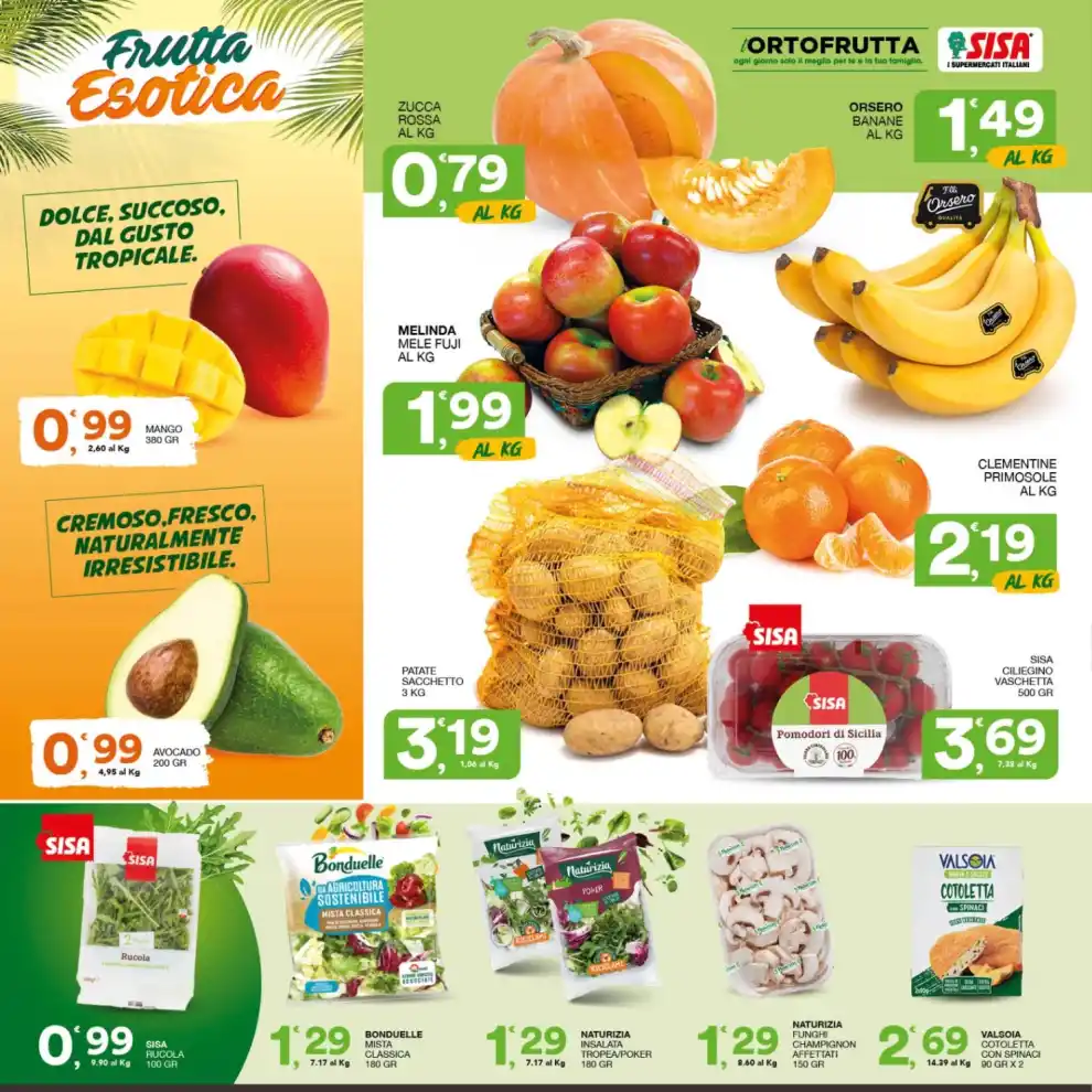 Volantino Sisa Risparmio da Paura dal 22/10 fino al 4/11/2026