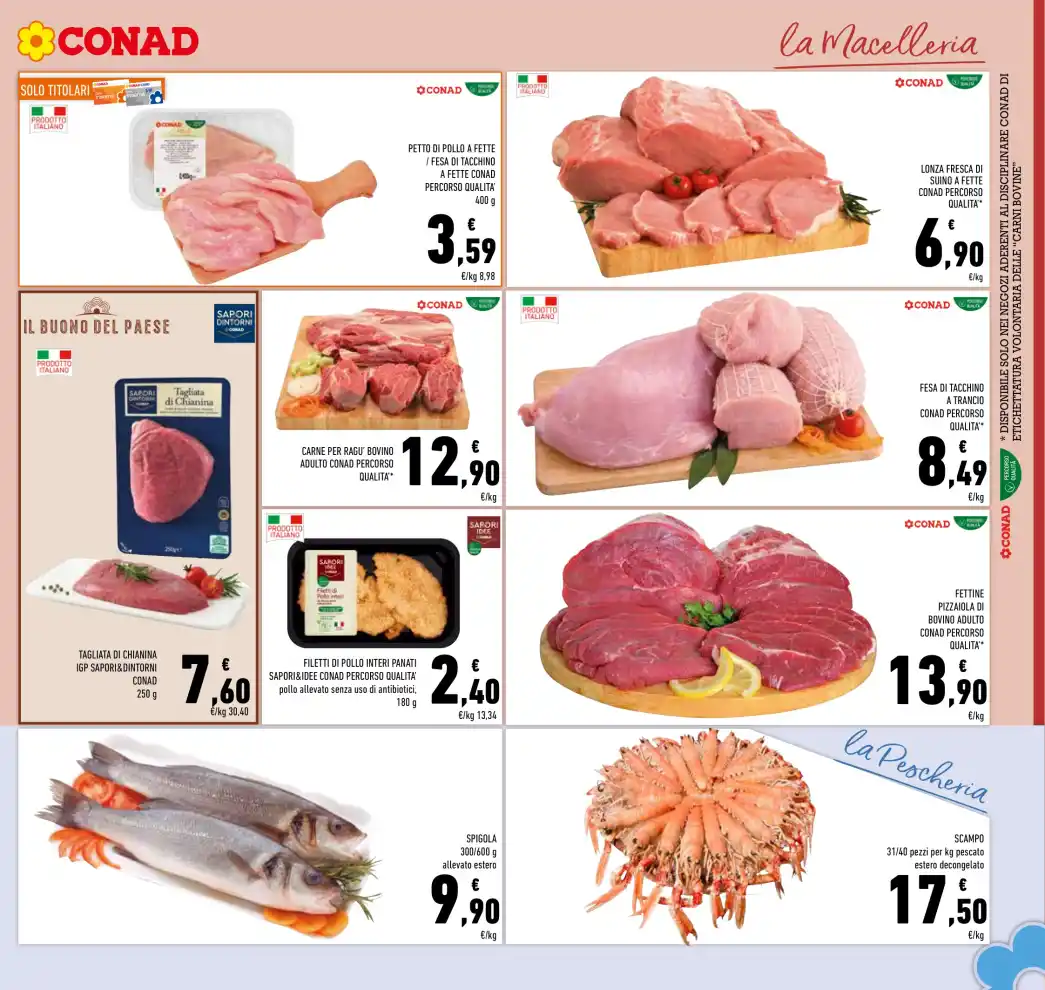 Volantino Conad Prezzi Ko dal 19/10 fino al 25/10/2026