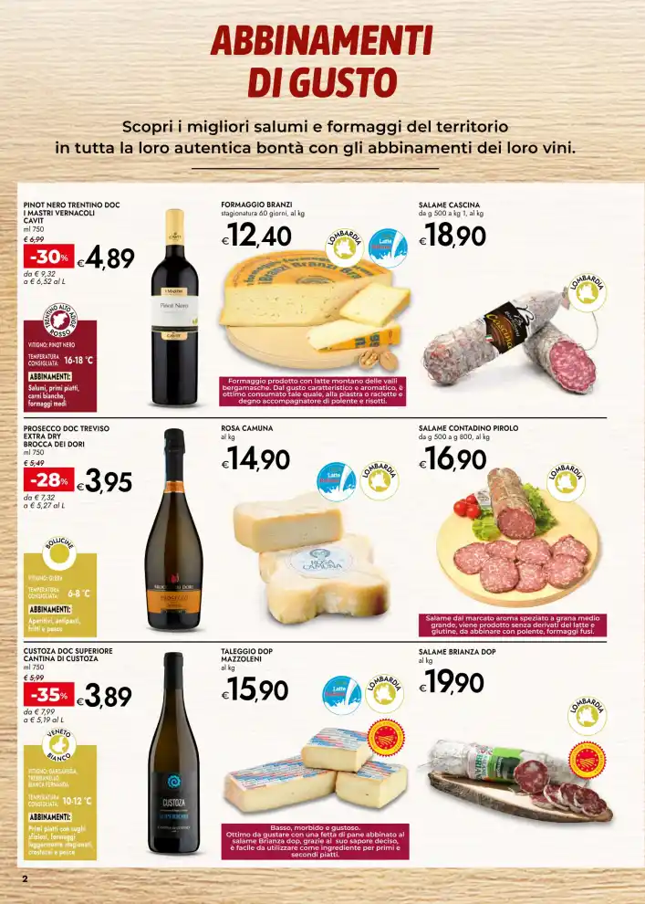 Volantino Bennet Sapori d’Italia dal 15/10 fino al 28/10/2026