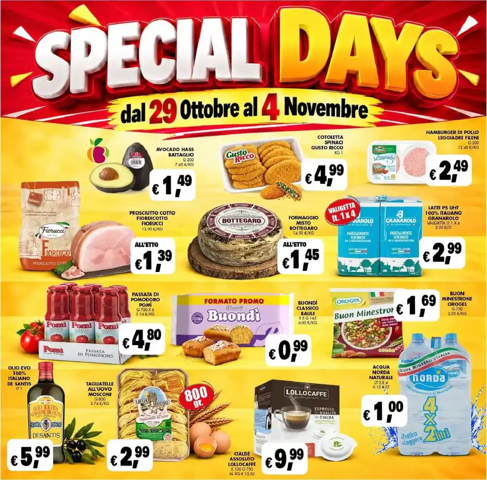 Volantino Coal Special Days dal 22/10 fino al 4/11/2026