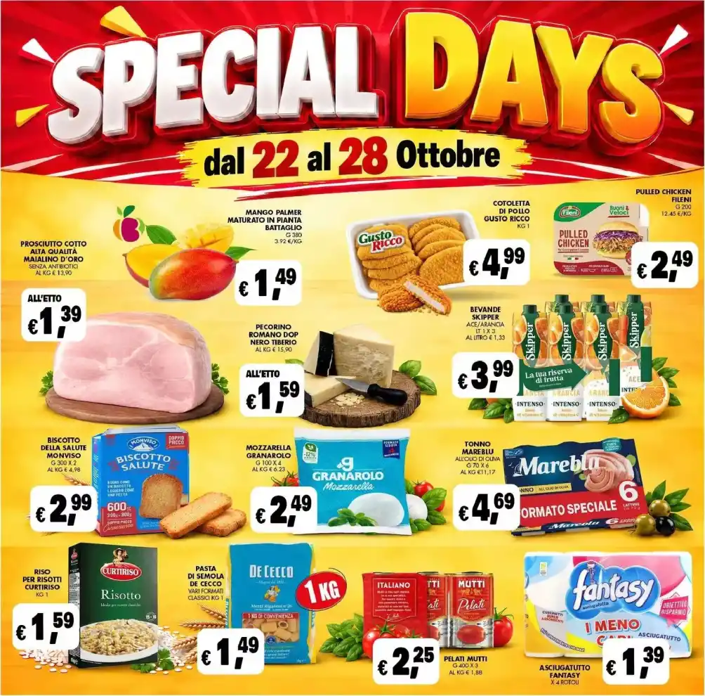 Volantino Coal Special Days dal 22/10 fino al 4/11/2026