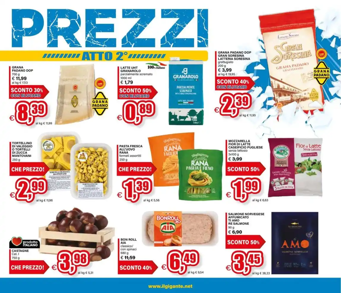 Volantino Il Gigante Spacca i Prezzi – Atto 2 dal 22/10 fino al 4/11/2026
