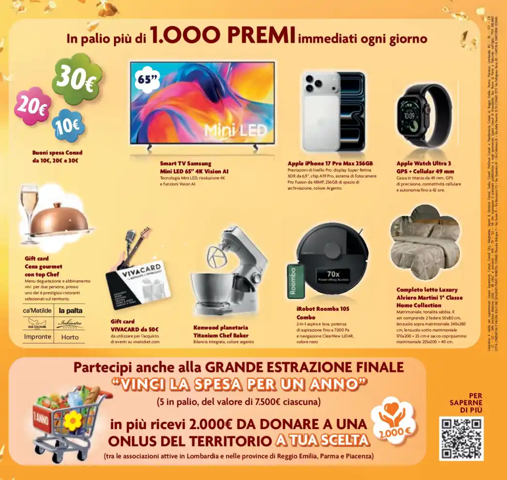 Volantino Conad Superstore Sconti fino al 40% dal 21/10 fino al 4/11/2026