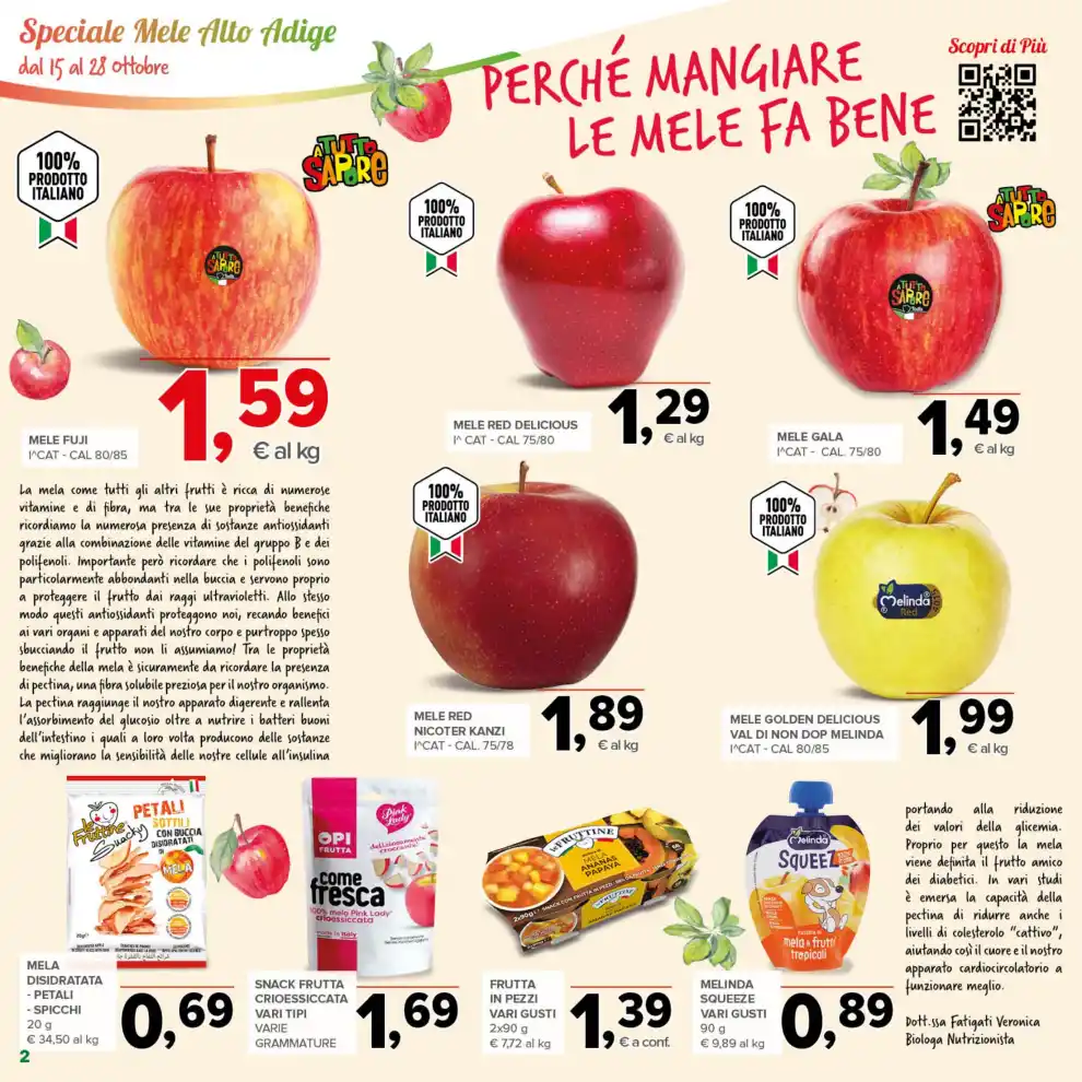 Volantino Todis Supermercato Speciale Marche Abruzzo e Puglia dal 15/10 fino al 28/10/2026