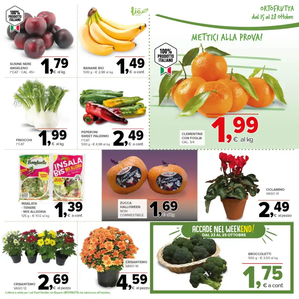 Volantino Todis Supermercato Speciale Marche Abruzzo e Puglia dal 15/10 fino al 28/10/2026