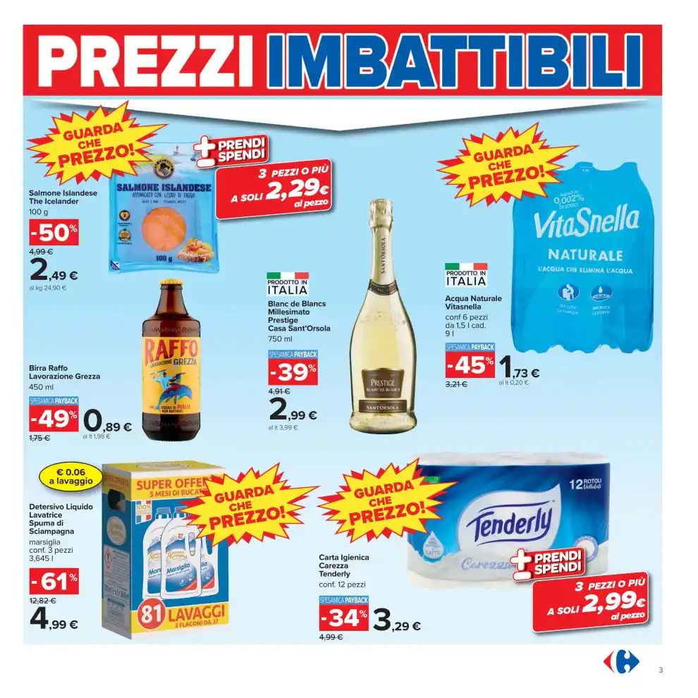 Volantino Carrefour Prezzi Imbattibili dal 23/10 fino al 5/11/2026